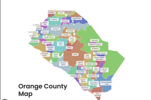 Orange County Map
